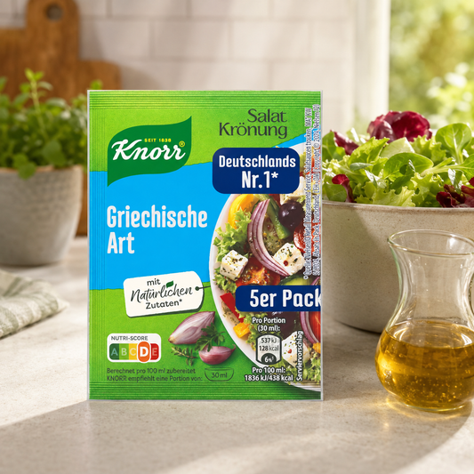 Knorr Salatkrönung Griechische Art Greek Style Spice Mix 5x 9g lifestyle