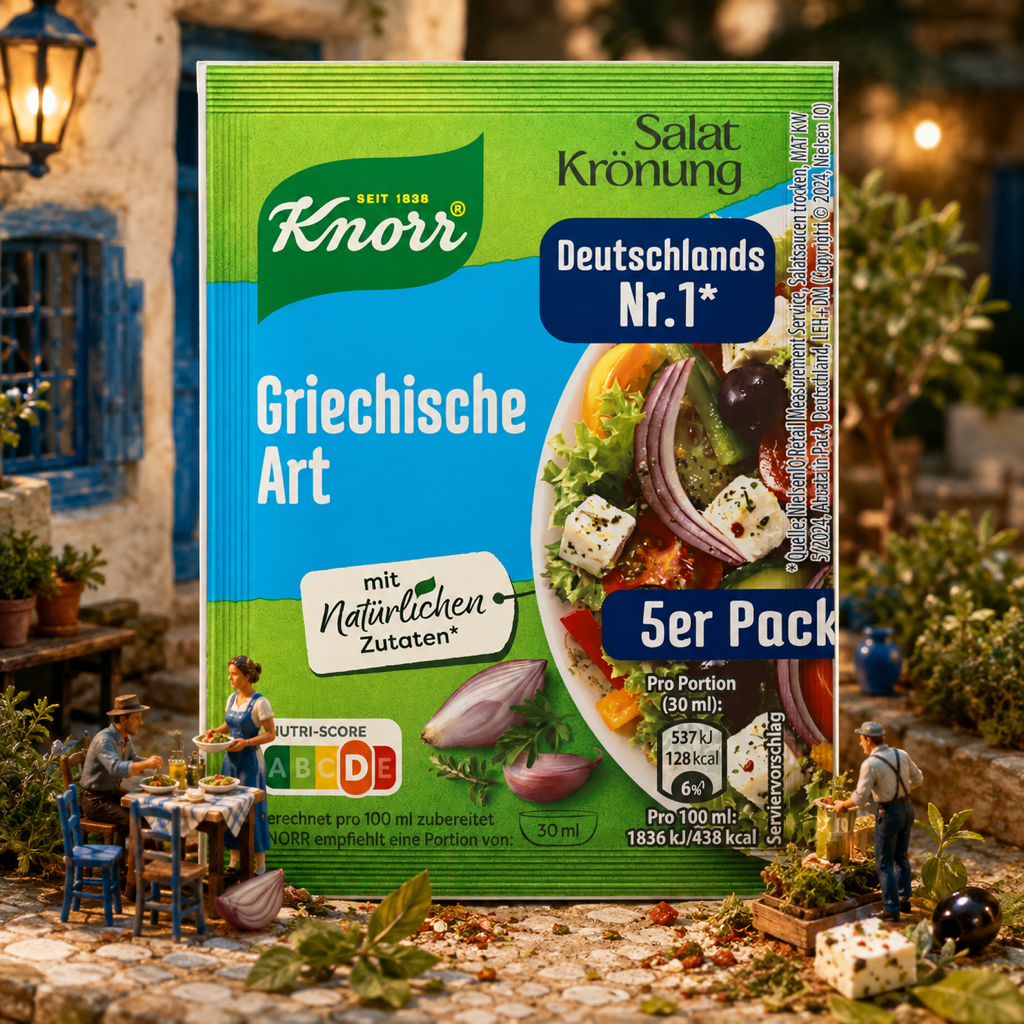 Knorr Salatkrönung Griechische Art Greek Style Spice Mix 5x 9g miniature scene