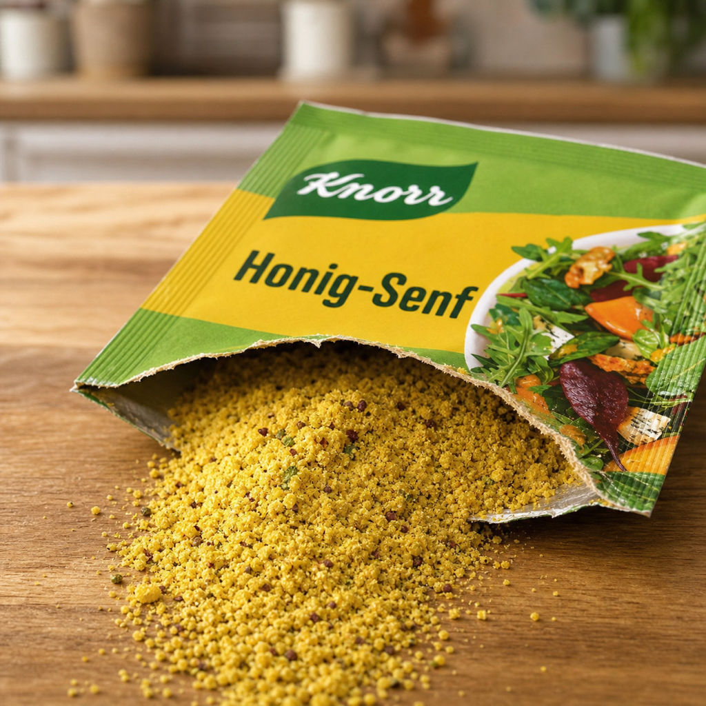 Knorr Salatkrönung Honey Mustard German Salad Dressing Mix | 5X8G opened