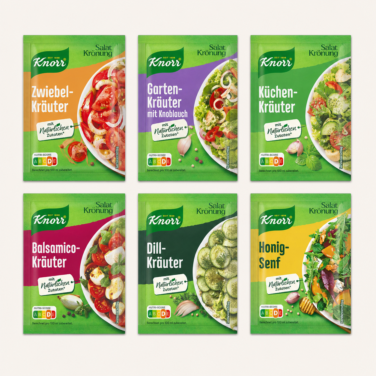 Knorr Salatkrönung Honey Mustard German Salad Dressing Mix | 5X8G product family