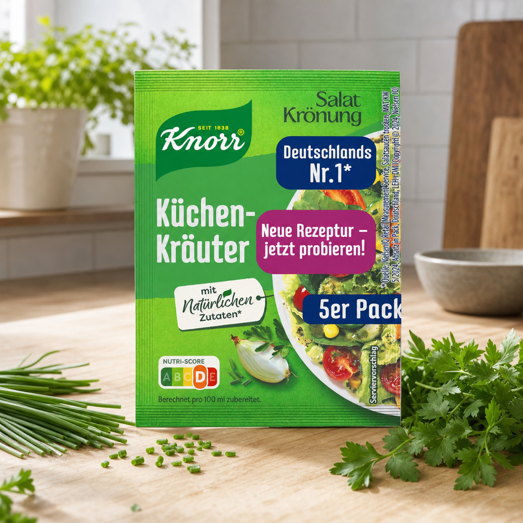 Knorr Salatkrönung Kitchen Herbs German Salad Dressing Mix | 5X8G lifestyle