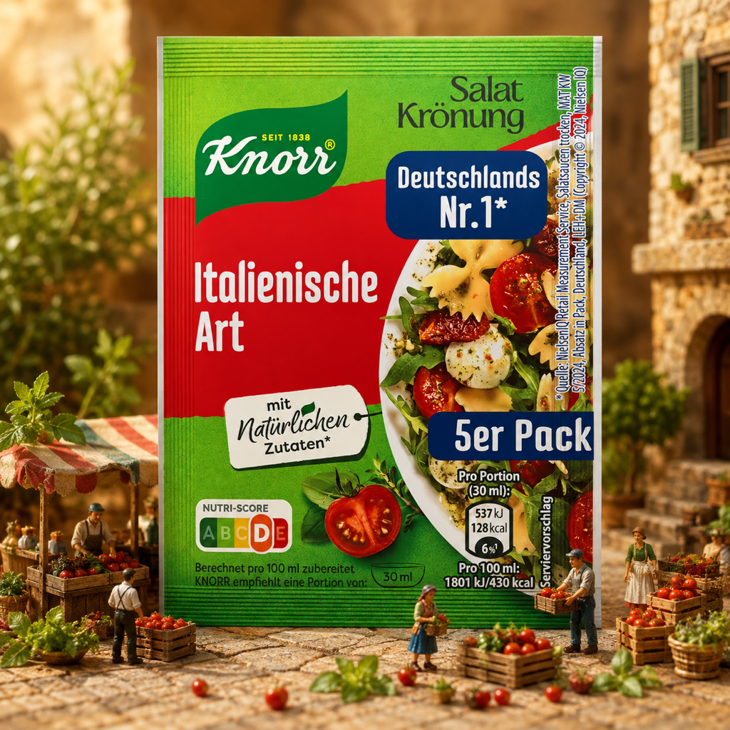 Knorr Salatkrönung Italian Taste 5x 8g miniature scene