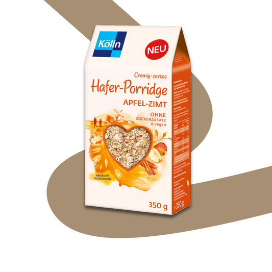 Koelln Oat Porridge Apple Cinnamon | 350g
