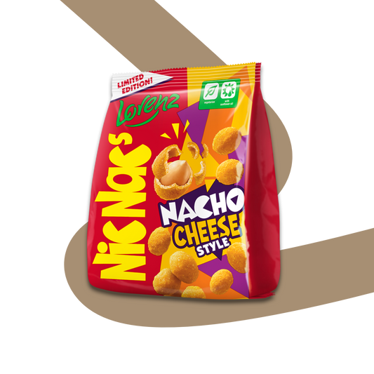 Lorenz Nic Nacs Nacho Cheese Peanuts | 110g