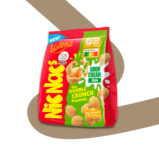 Lorenz Nic Nacs Sour Cream Peanuts | 110g