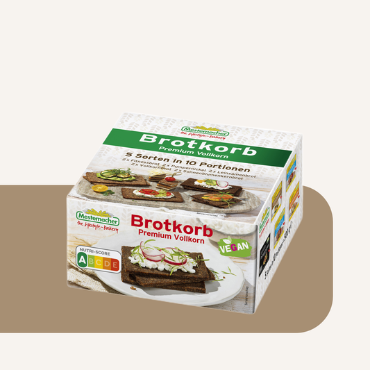 Mestemacher Premium Vollkorn Brotkorb German Rye Bread Selection | 500G