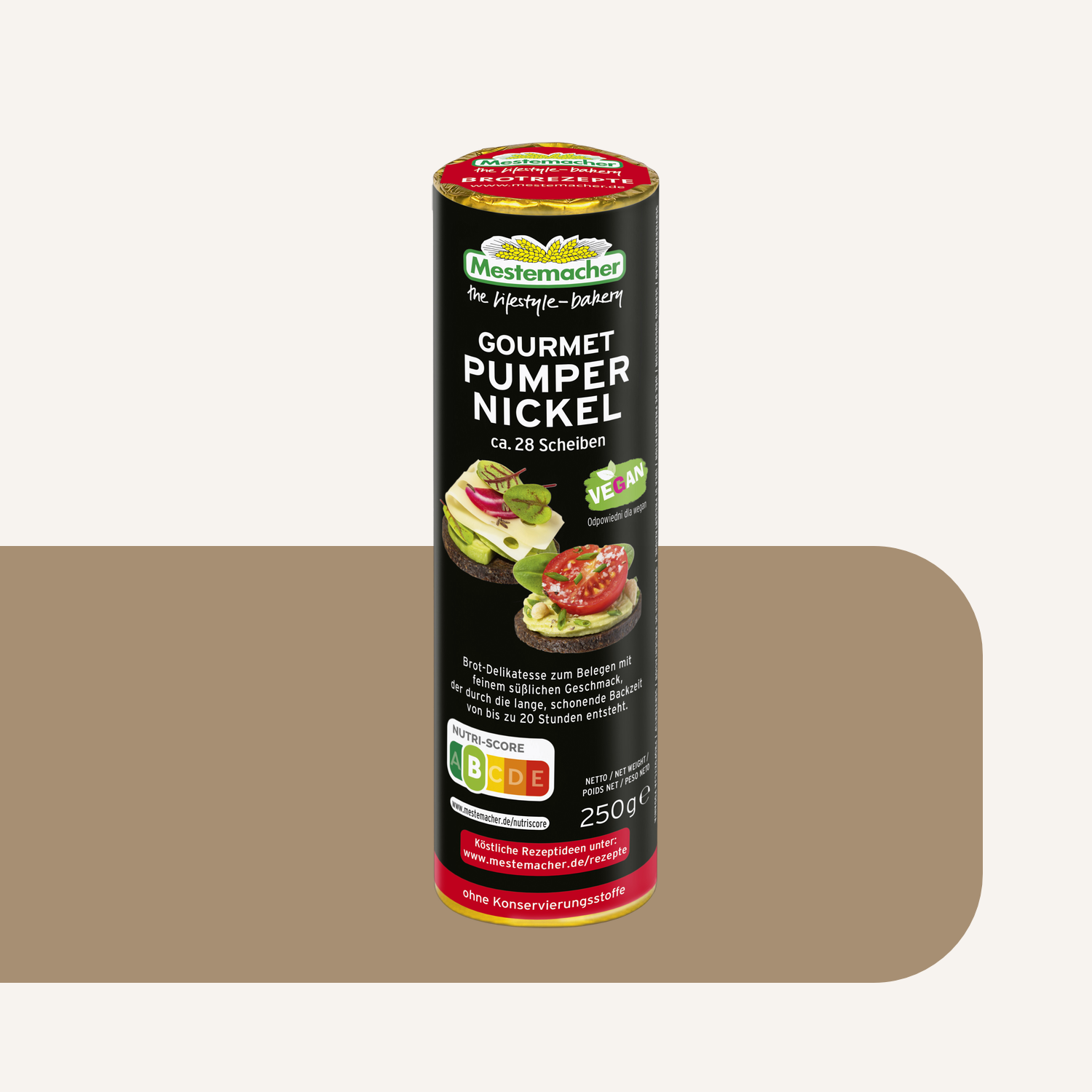 Mestemacher Gourmet Pumpernickel German Rye Bread | 250G