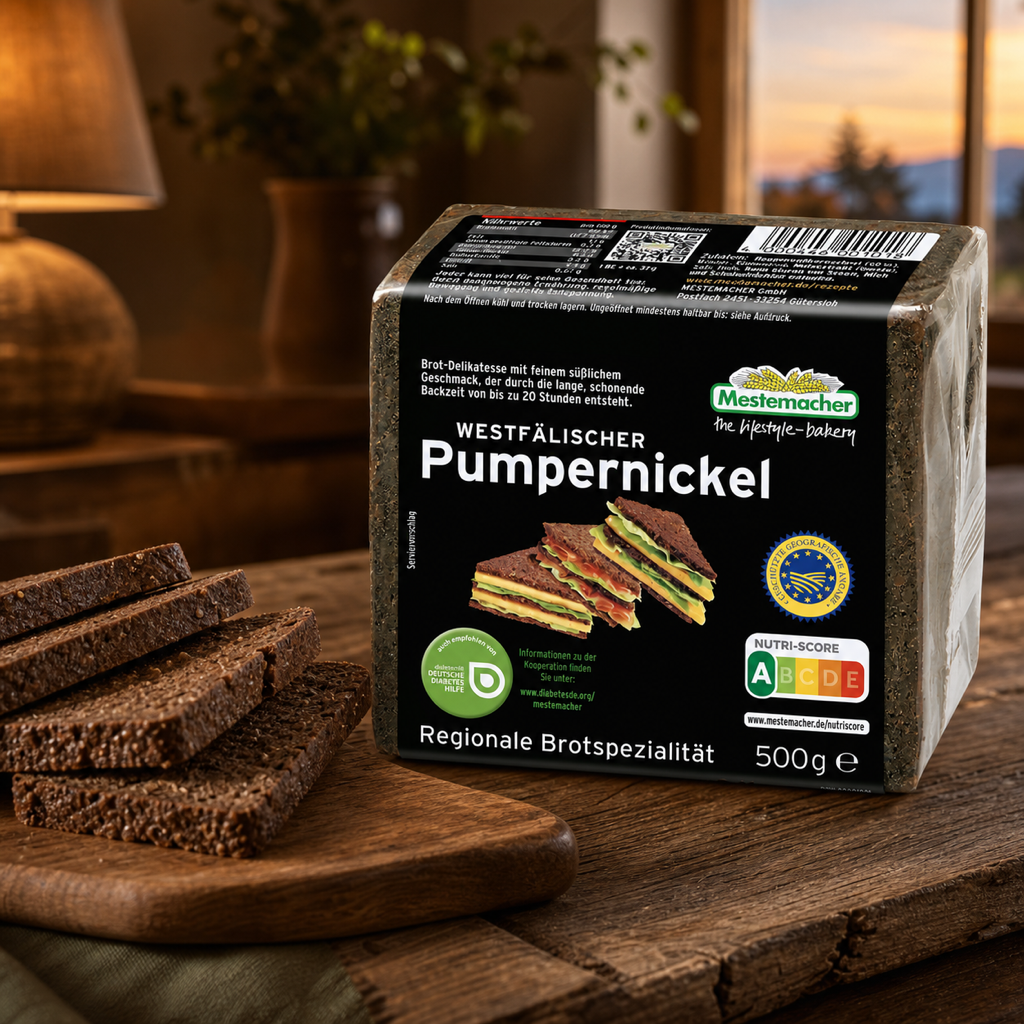 Mestemacher Westfälischer Pumpernickel German Rye Bread | 500G lifestyle