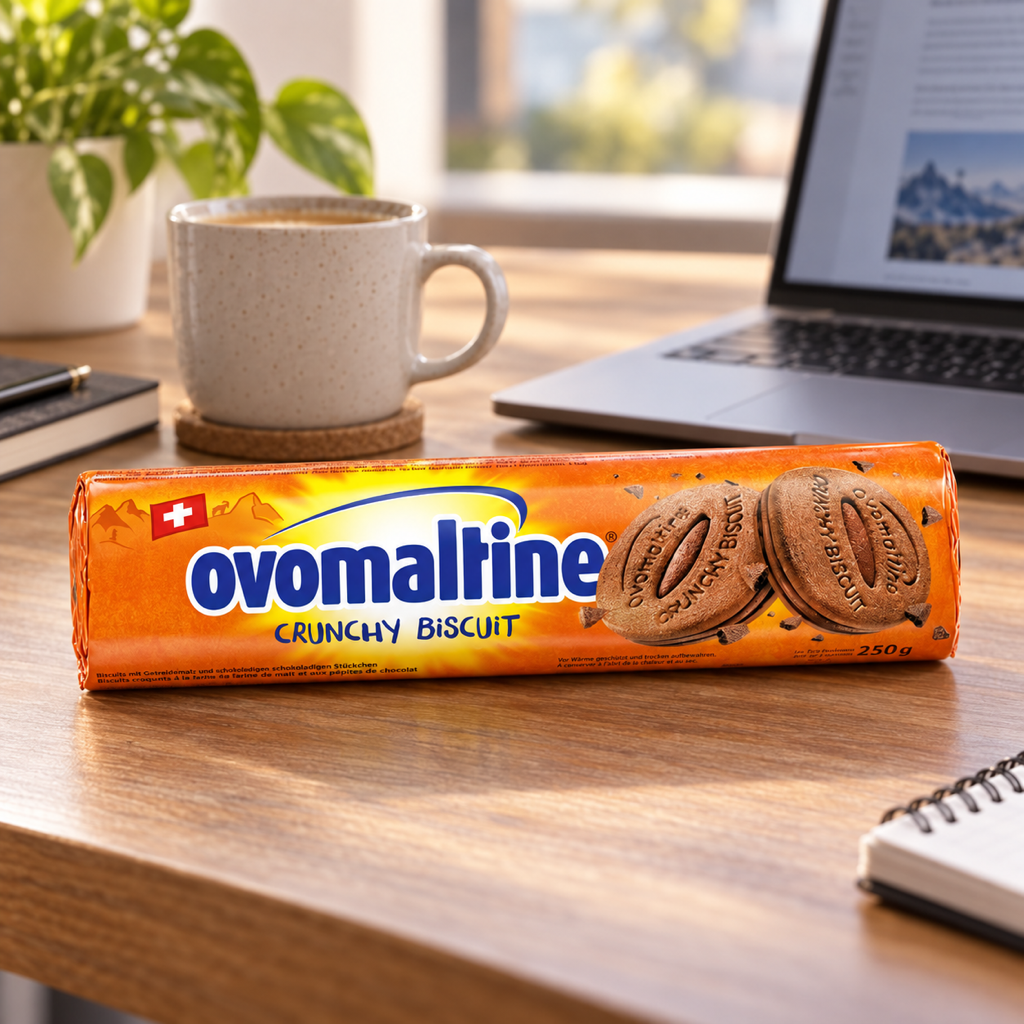 Ovomaltine Crunchy Biscuit 250g lifestyle