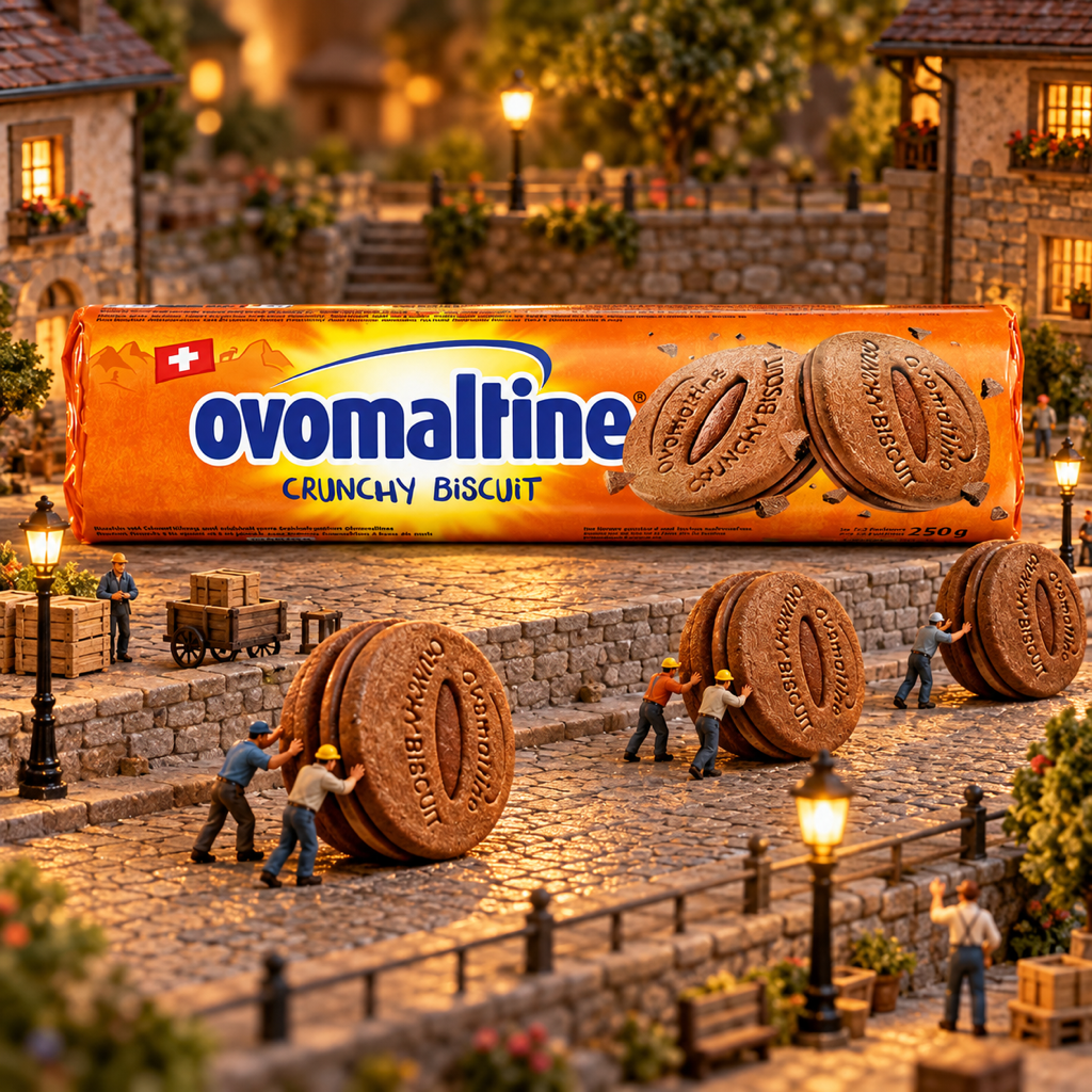 Ovomaltine Crunchy Biscuit 250g miniature scene