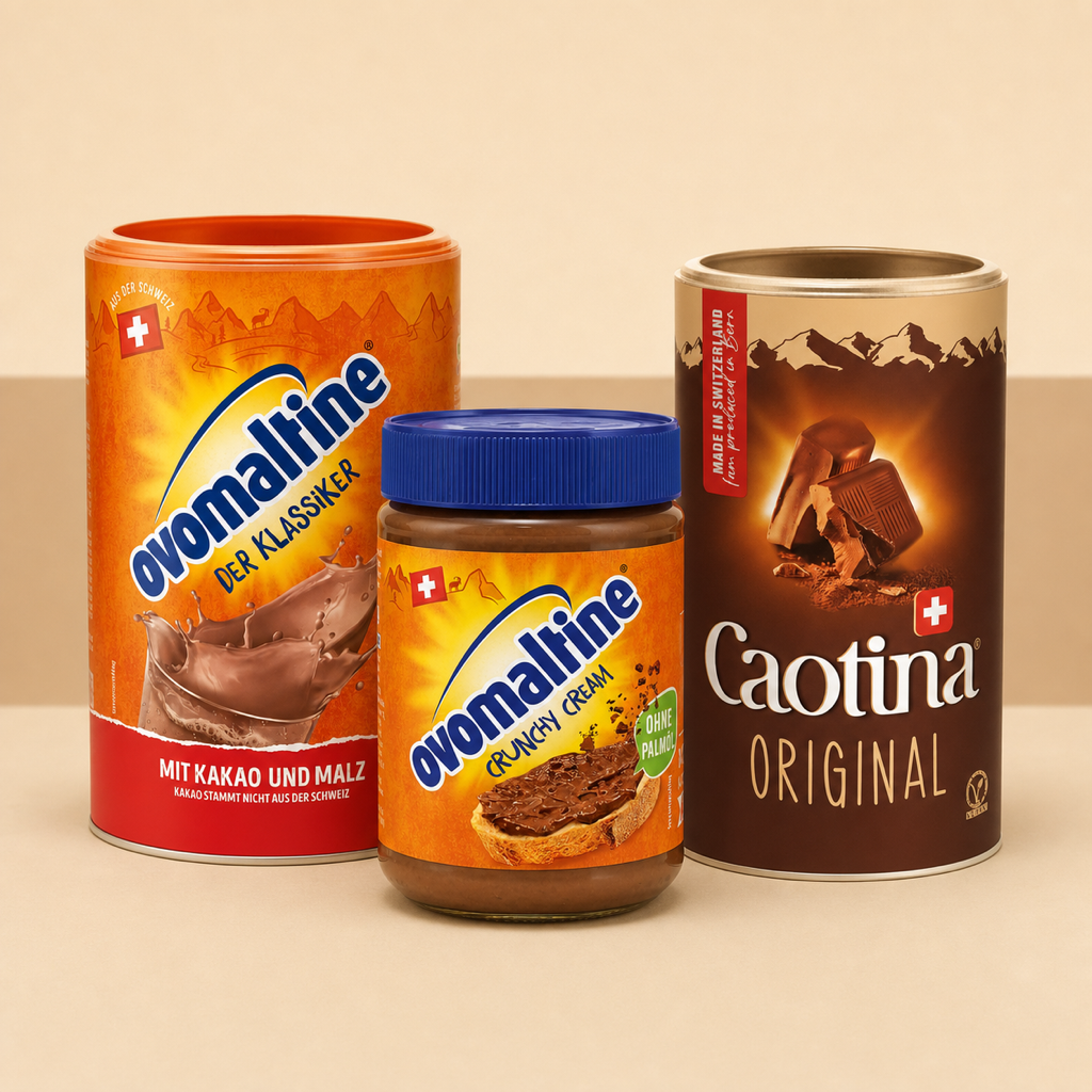 Ovomaltine Crunchy Cream Swiss Chocolate Malt Spread | 380G product family