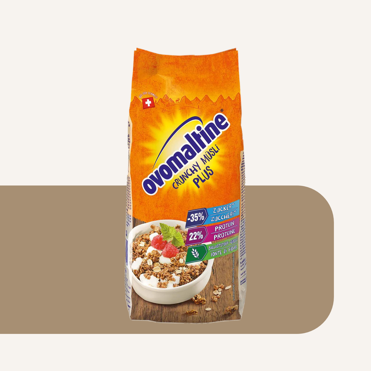 Ovomaltine Crunchy Müsli Plus Protein Muesli 300g