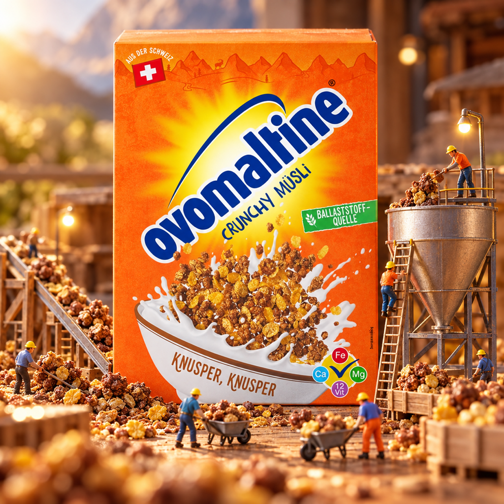 Ovomaltine Crunchy Müsli 450g miniature scene