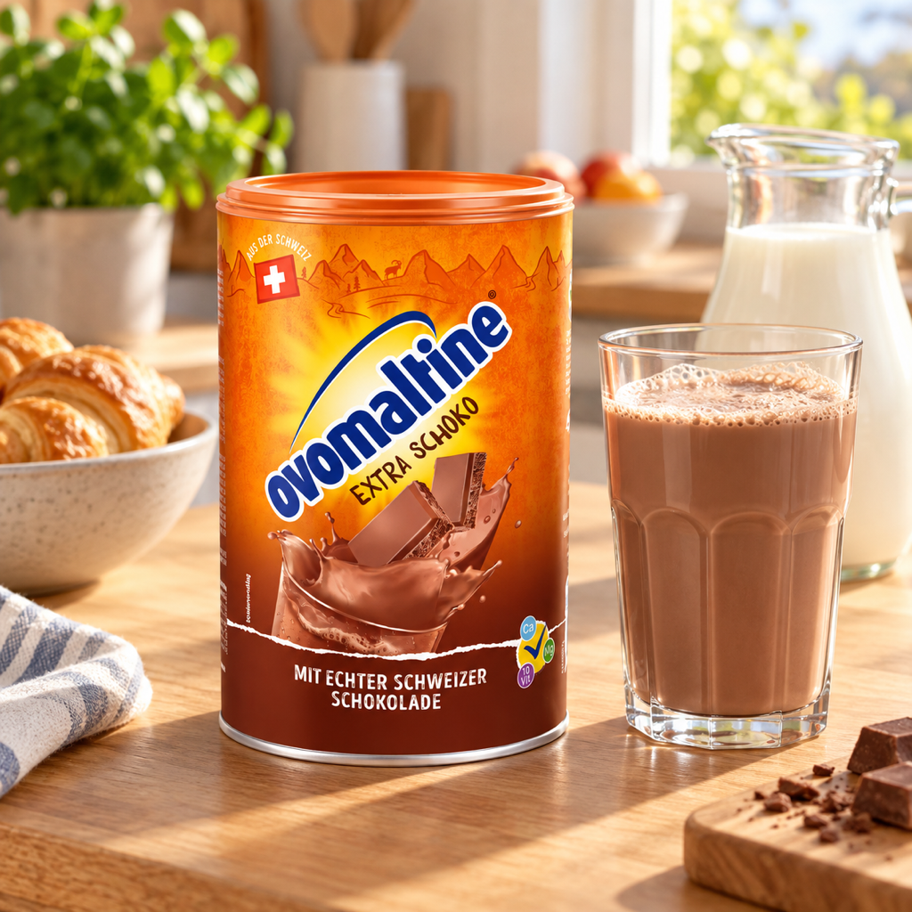 Ovomaltine Extra Schoko Malted Drink Powder 450g lifestyle