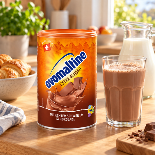 Ovomaltine Extra Schoko Malted Drink Powder 450g lifestyle