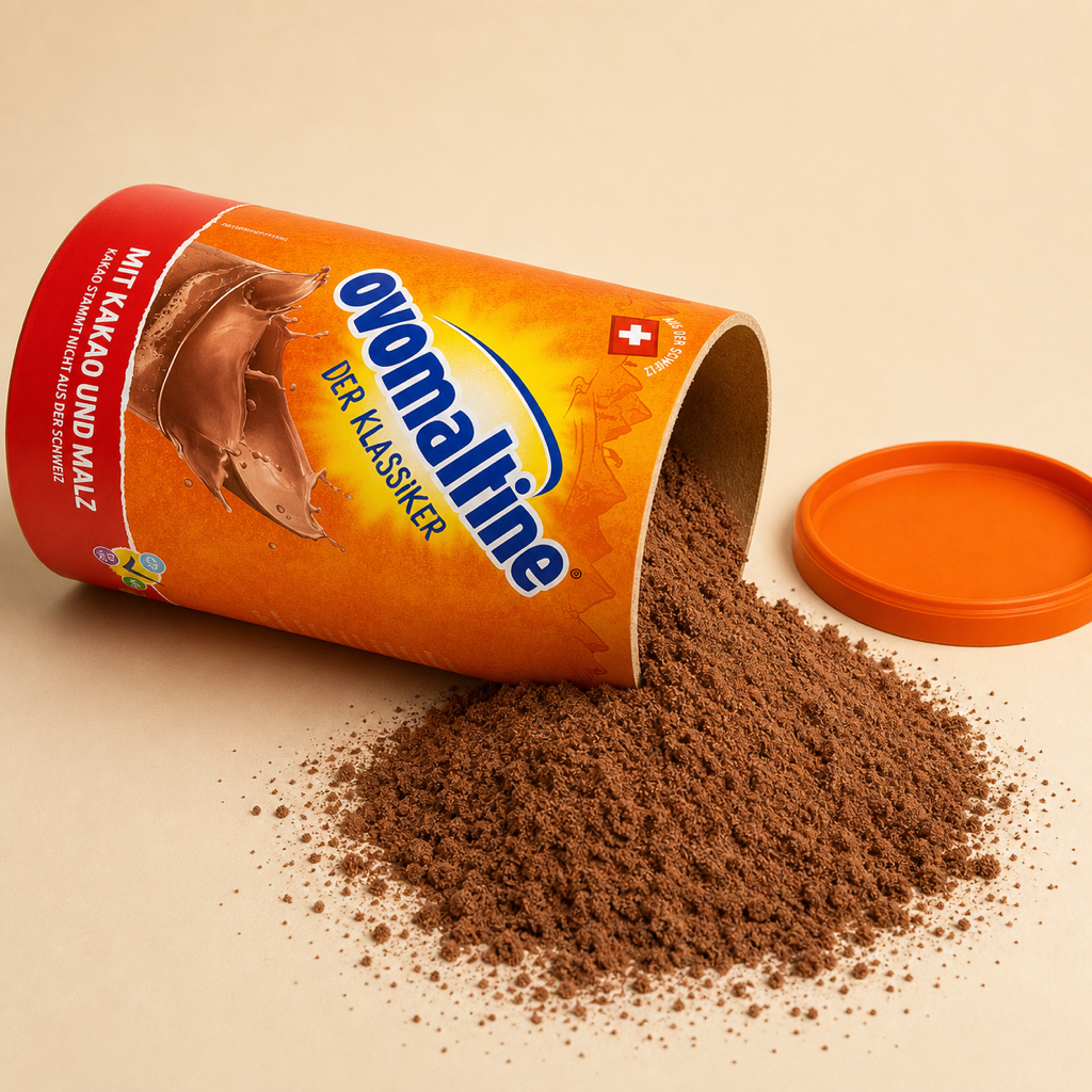 Ovomaltine Classic Powder 500g opened