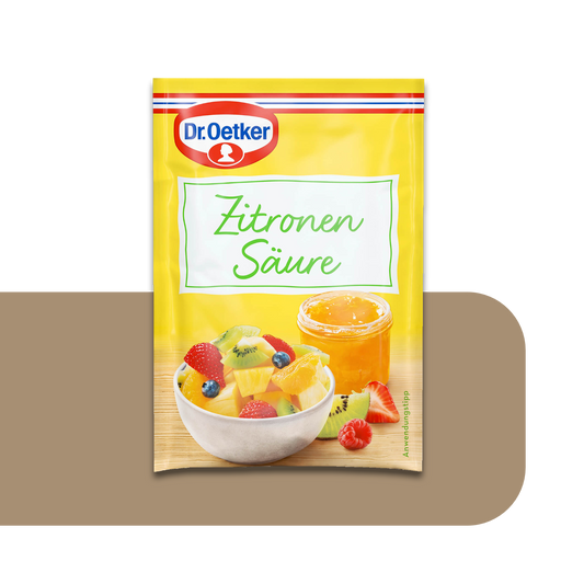 Dr Oetker Zitronensäure Citric Acid | 5X 5g
