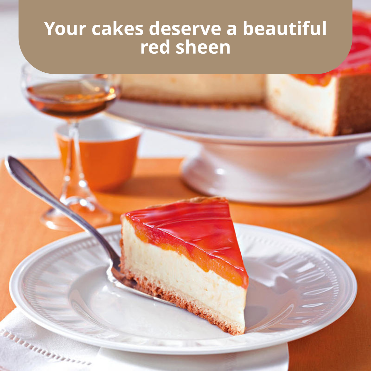 Dr Oetker Tortenguss Cake Glaze Red | 3X 12g
