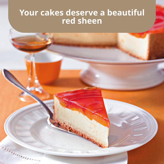 Dr Oetker Tortenguss Cake Glaze Red | 3X 12g