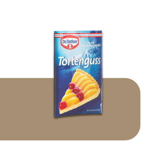 Dr Oetker Tortenguss Cake Glaze Clear | 3X 12g