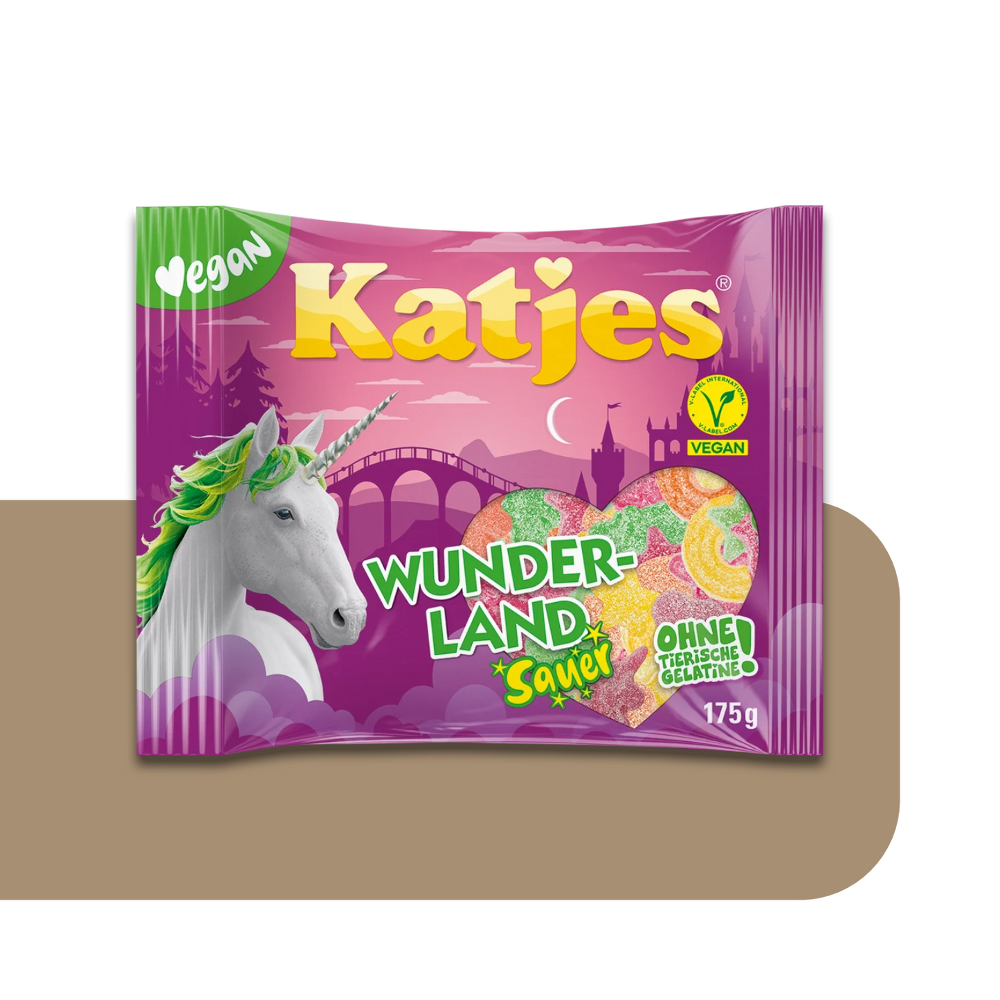 Katjes Wunderland Sauer Vegan Gummy Candy | 175g