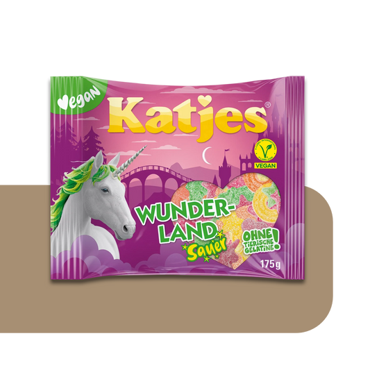 Katjes Wunderland Sauer Vegan Gummy Candy | 175g