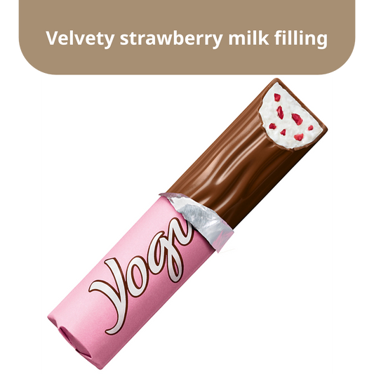 Yogurette Chocolate Bar with Yoghurt and Strawberries | 300g