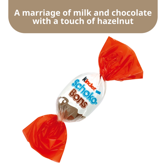 Kinder Schoko Bons Chocolate Eggs with milk Filling | 300g