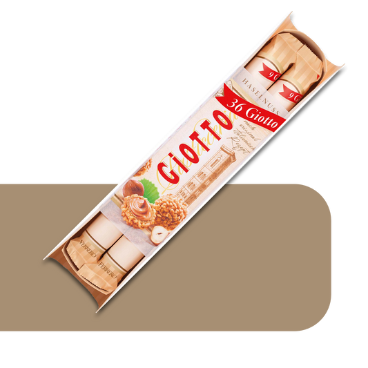 Giotto Hazelnut Milk Cream Wafers | 4X 38.5g
