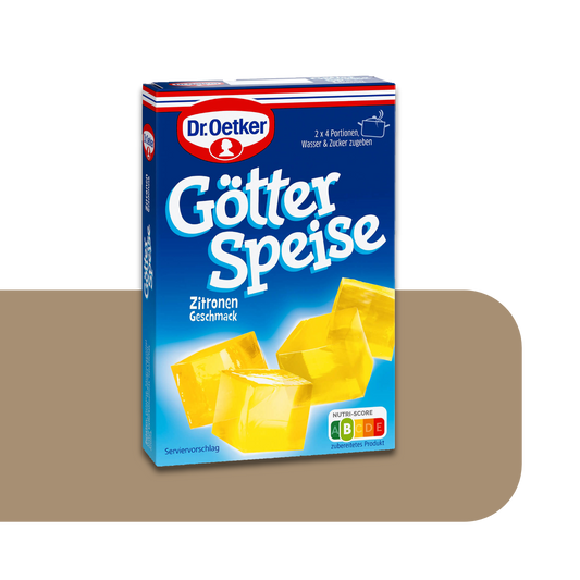 Dr Oetker Götterspeise Jello Lemon | 2X 12.6g