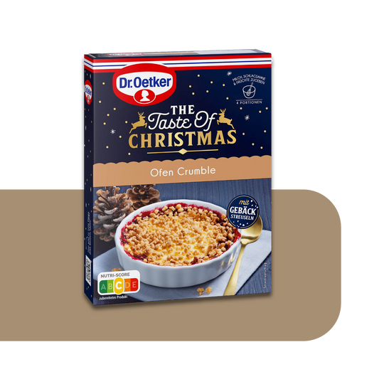 Dr Oetker The Taste of Christmas Oven Crumble Mix | 115g