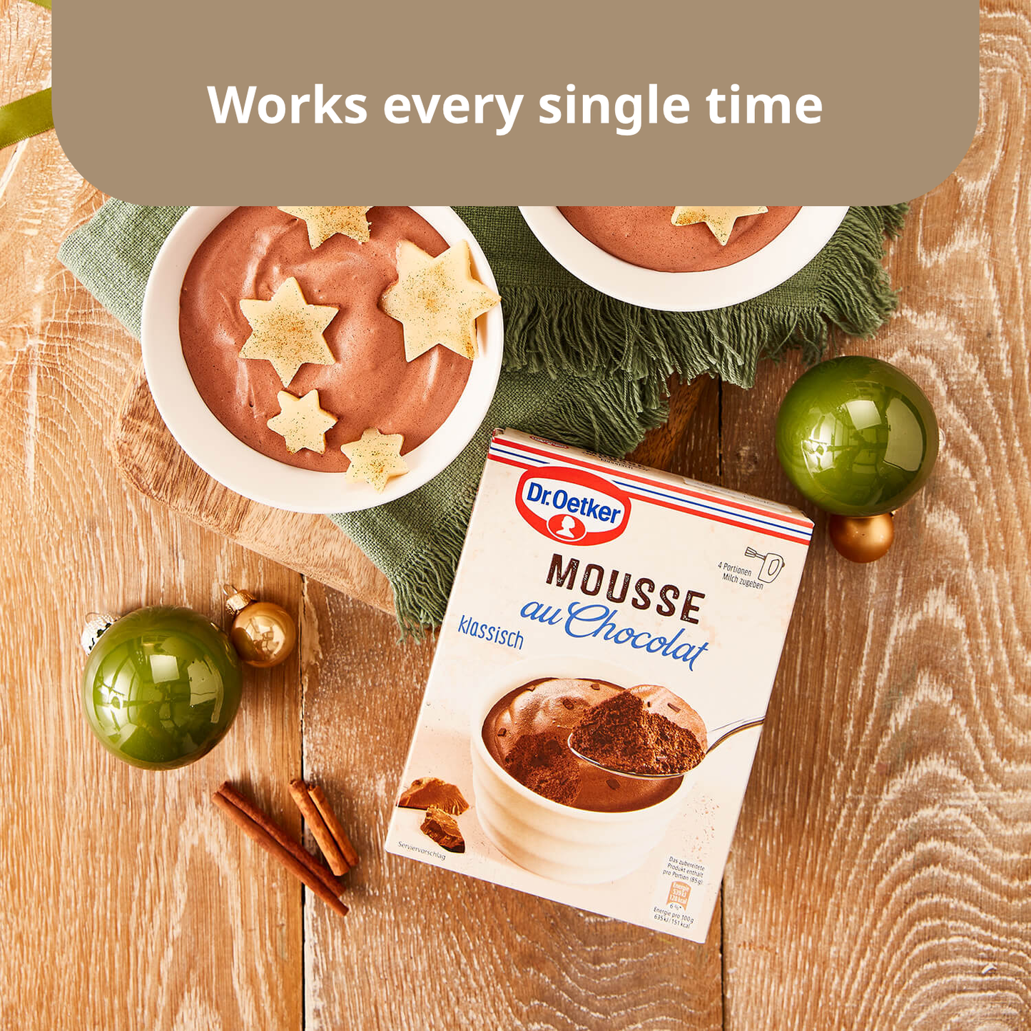 Dr Oetker Mousse au Chocolat Mix | 100g