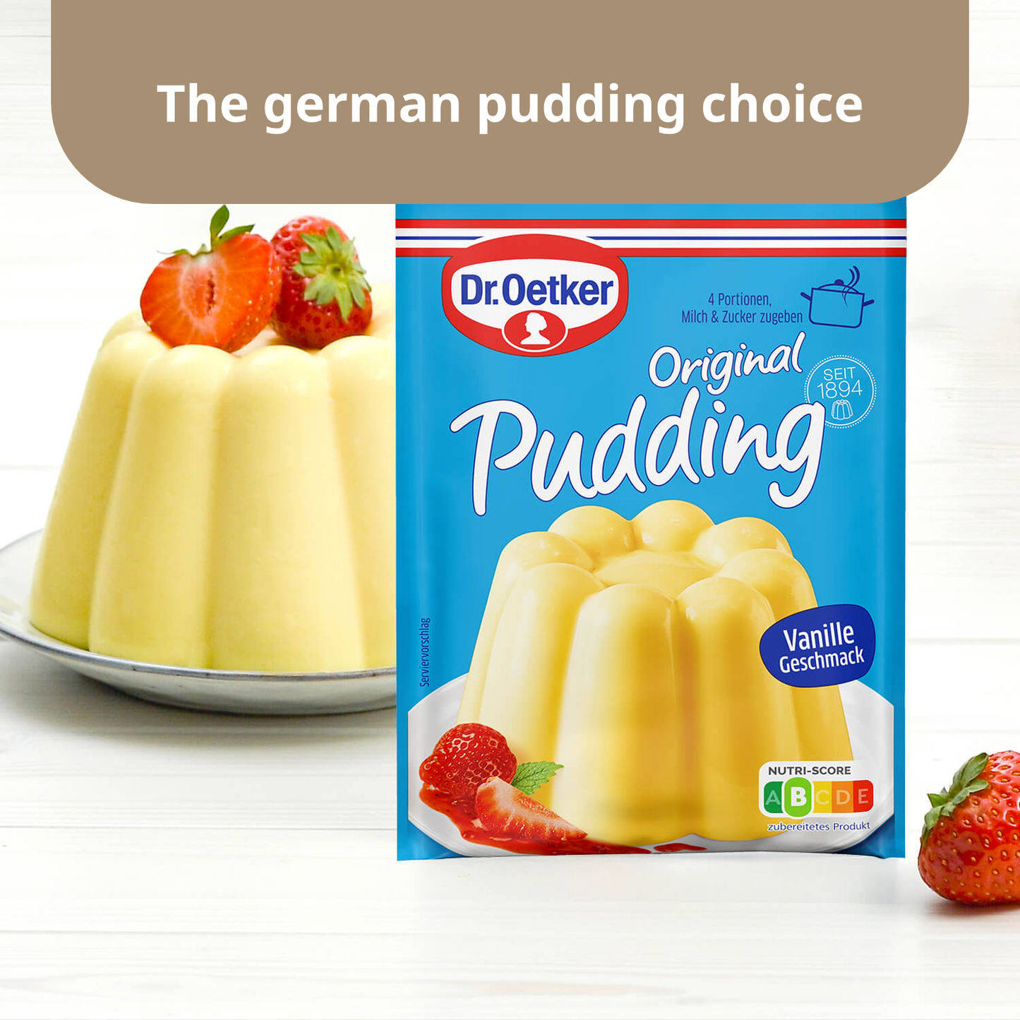 Dr Oetker Original Pudding Vanilla | 3X 37g