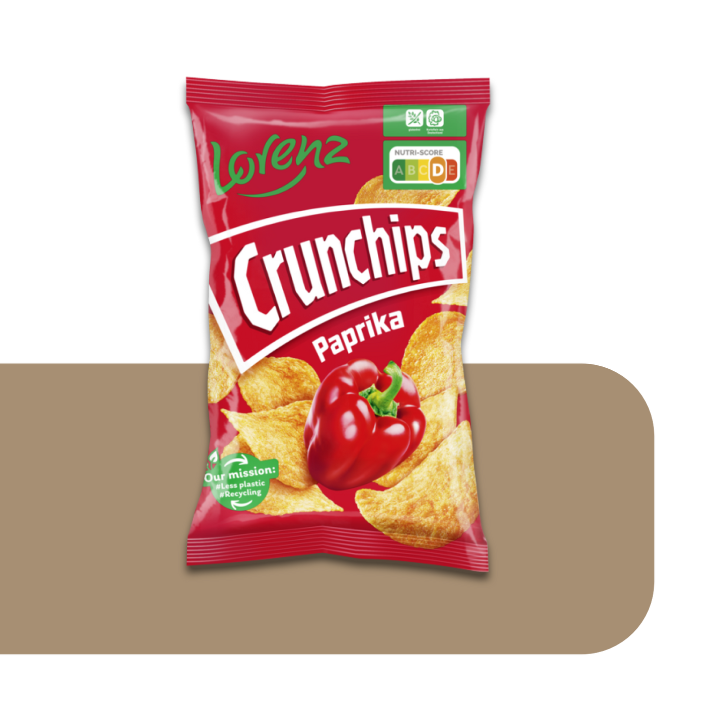 Lorenz Crunchips Paprika Bell Pepper Crisps | 150g