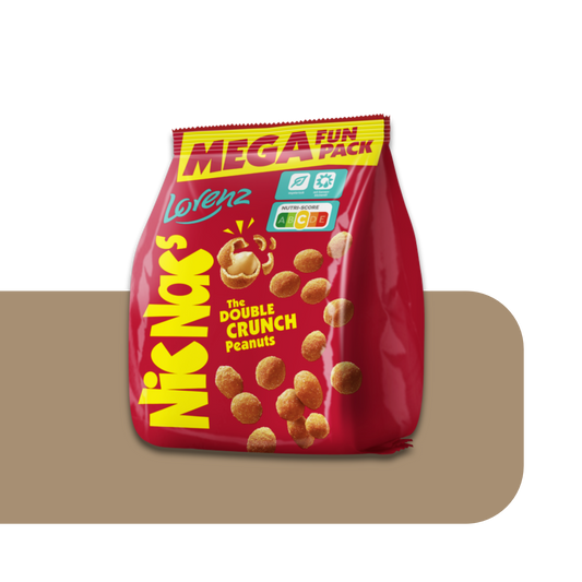 Lorenz Nic Nacs Seasoned Peanuts in Crispy Shell | 600g