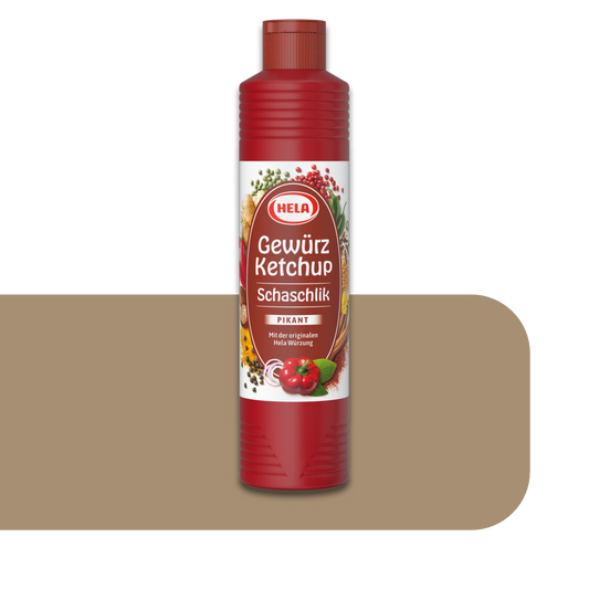Hela Gewürz Ketchup Schaschlik Pikant Spicy | 800ml