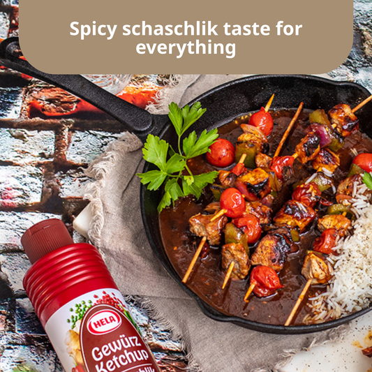 Hela Gewürz Ketchup Schaschlik Pikant Spicy | 800ml