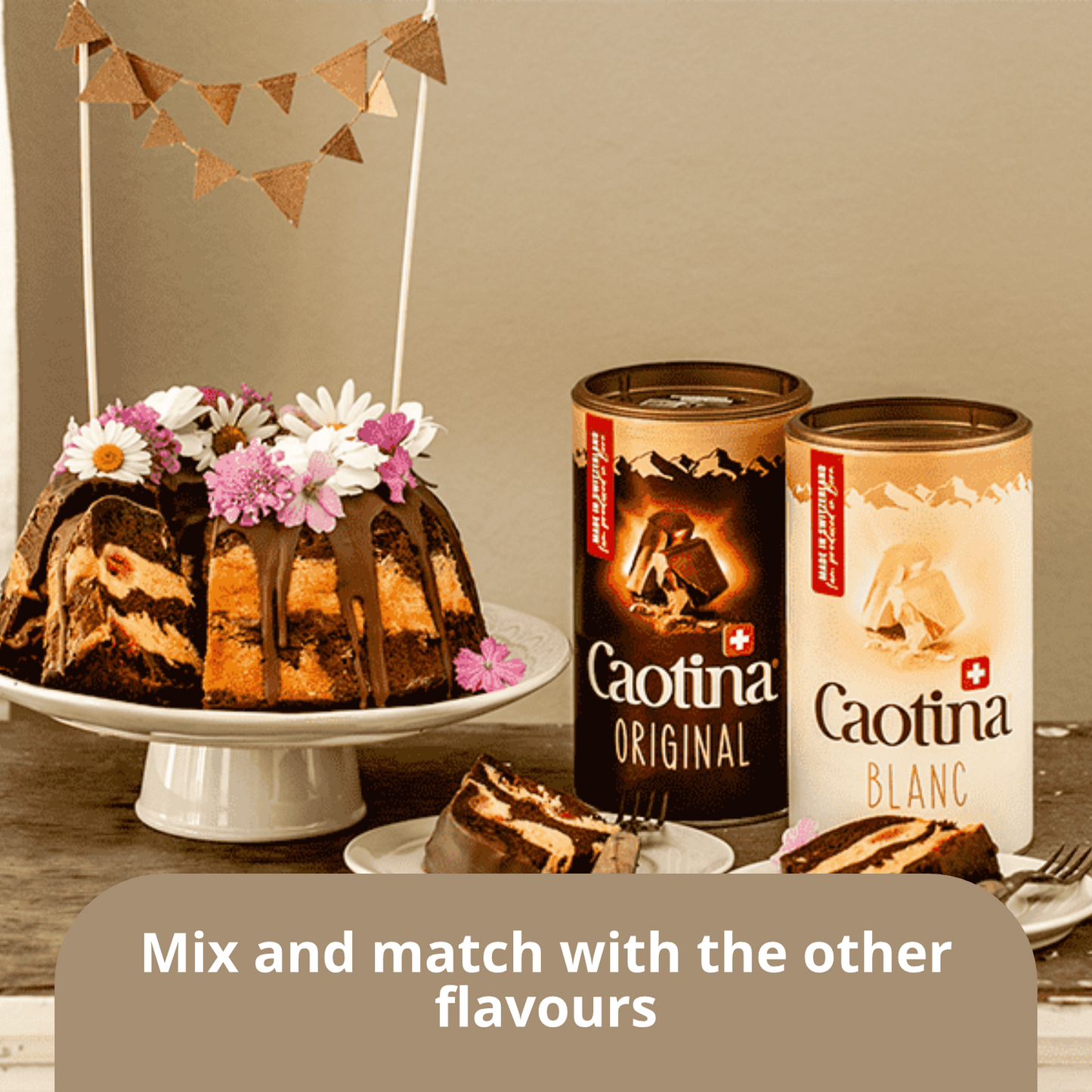 Caotina Blanc Hot White Chocolate Powder | 500G