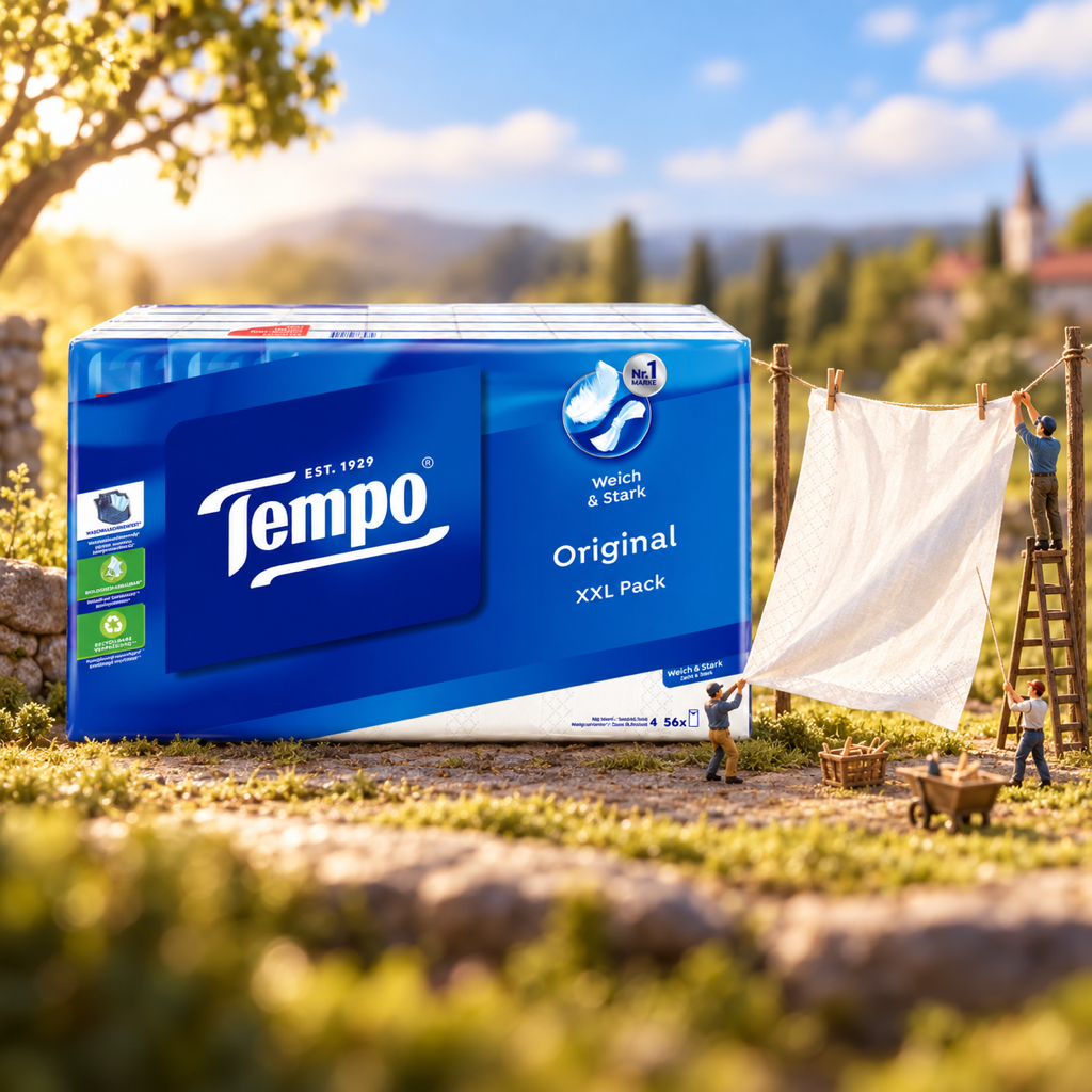 Tempo Classic Tissues (56 packs of 10) miniature scene