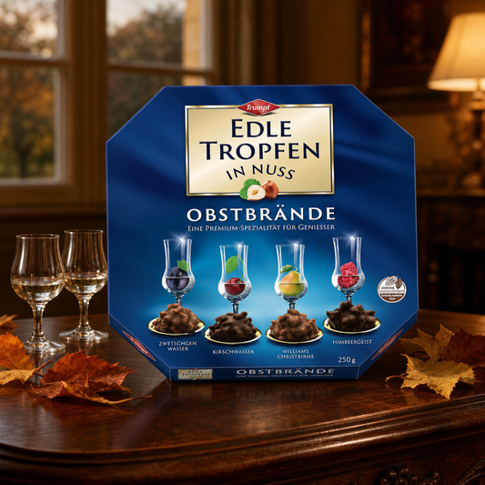 Trumpf Edle Tropfen in Nuss Obstbrände - liqueur pralines 250g lifestyle
