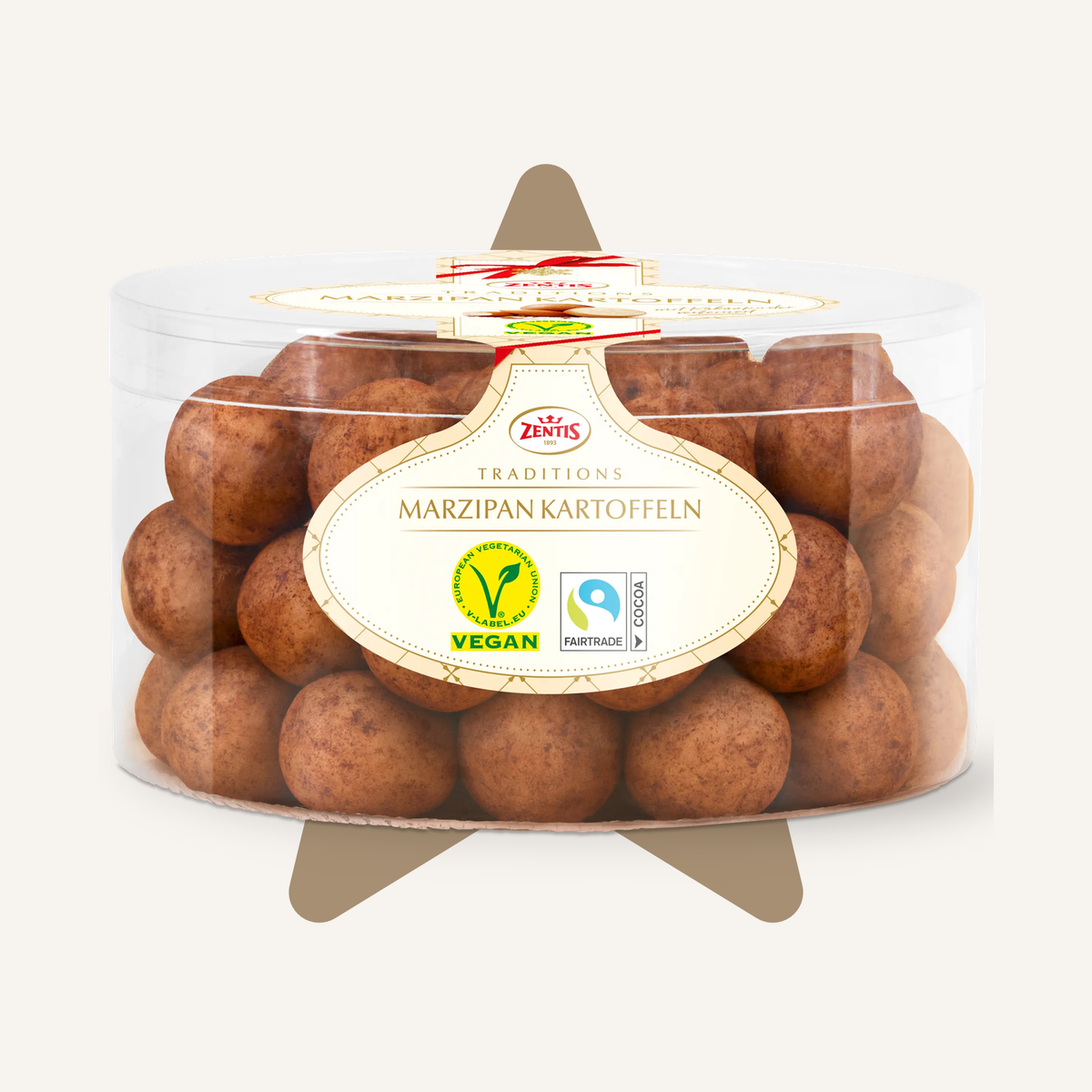 Zentis Marzipan Kartoffeln Cocoa Dusted Marzipan Potatoes Tub | 500G